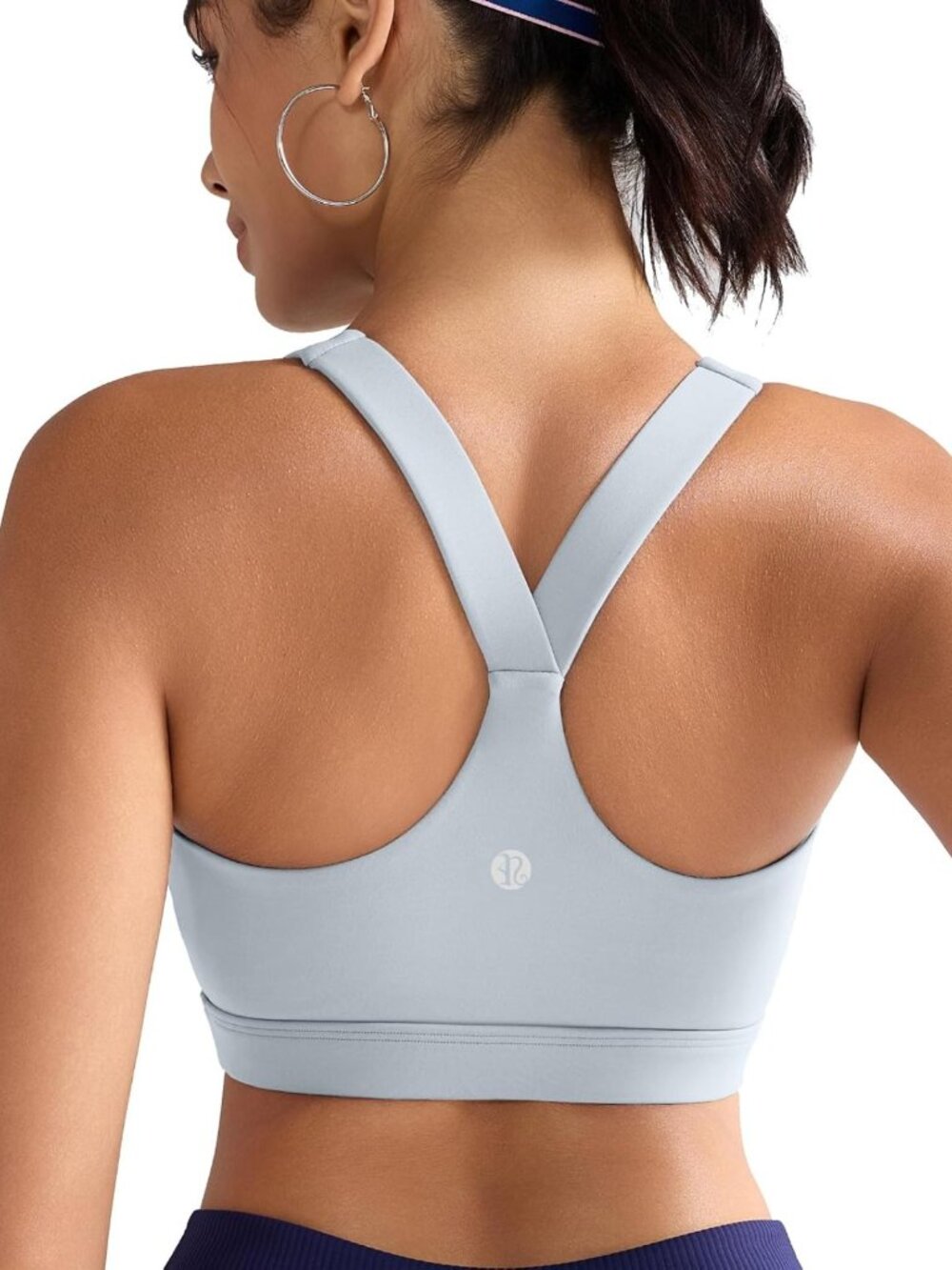 High Impact Sports Bra for Women | Molded Cup Racerback Workout Bra, Supportive